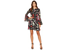 Gwendoline Fit and Flare Bell Sleeve Dress