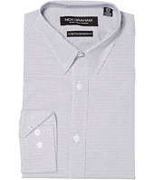 Nick Graham - Dot Print Stretch Dress Shirt