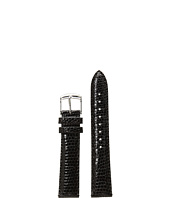 Michele - 18mm Black Lizard Watch Strap