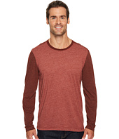 Agave Denim - Shoaling Long Sleeve Color Block Neps T-Shirt