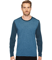 Agave Denim - Shoaling Long Sleeve Color Block Neps T-Shirt