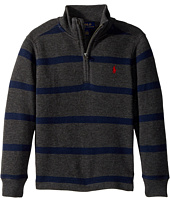 Polo Ralph Lauren Kids - Striped French-Rib Pullover (Little Kids/Big Kids)