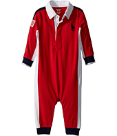 Ralph Lauren Baby - Cotton Jersey Rugby Coverall (Infant)