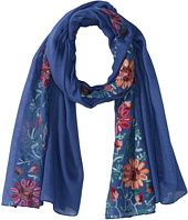 Bindya - Floral Embroidered Scarf