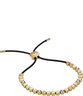 Fossil - Vintage Iconic Gold Bead and Crystal Accent Adjustable Bracelet