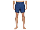 Polka Dot Lemon Fixed Volley Stretch Swim Shorts